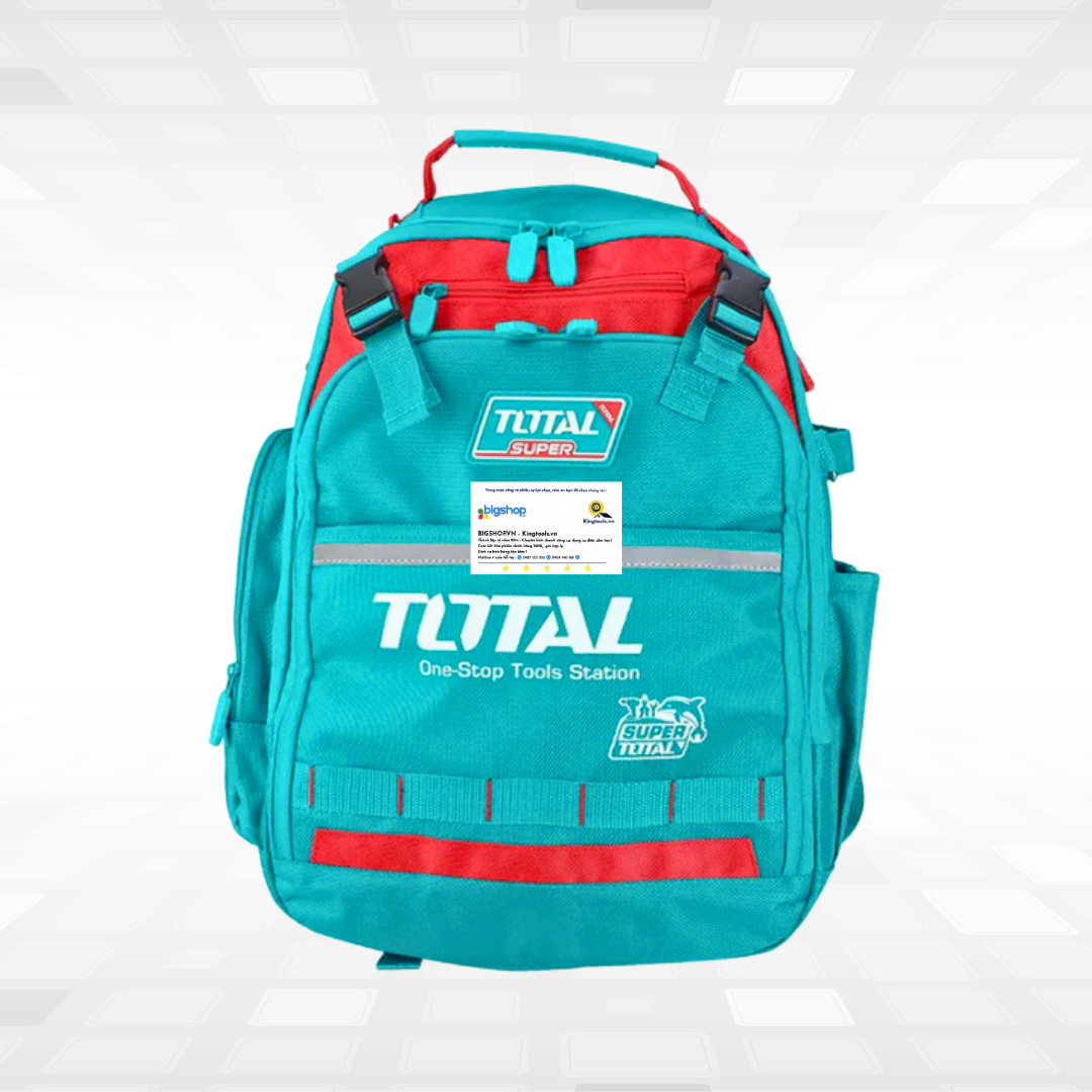Balo đựng dụng cụ TOTAL THBP02025 (38x17x46cm)