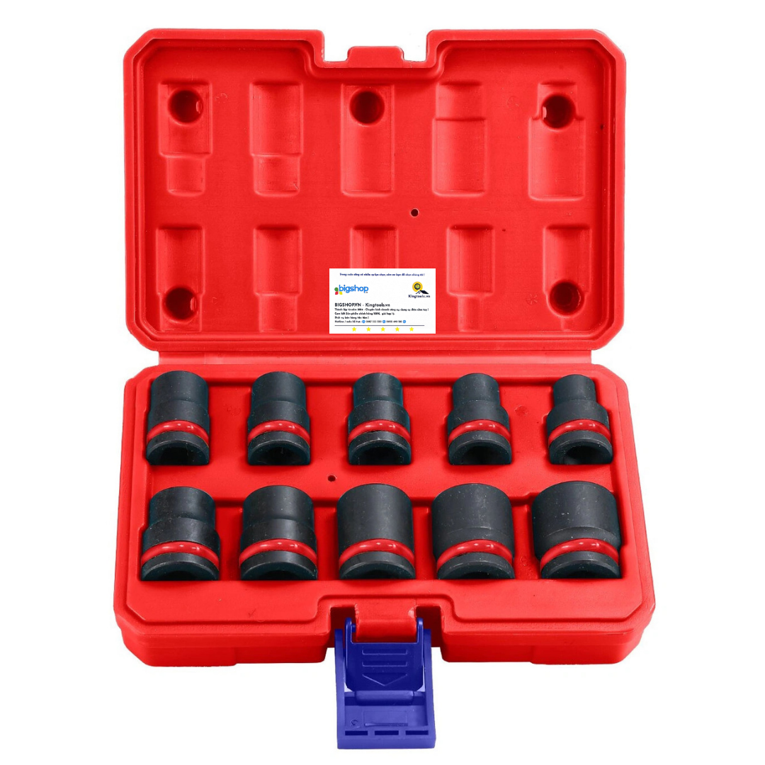 Bộ 10 đầu tuýp 1/2 inch EMTOP EMSS12101