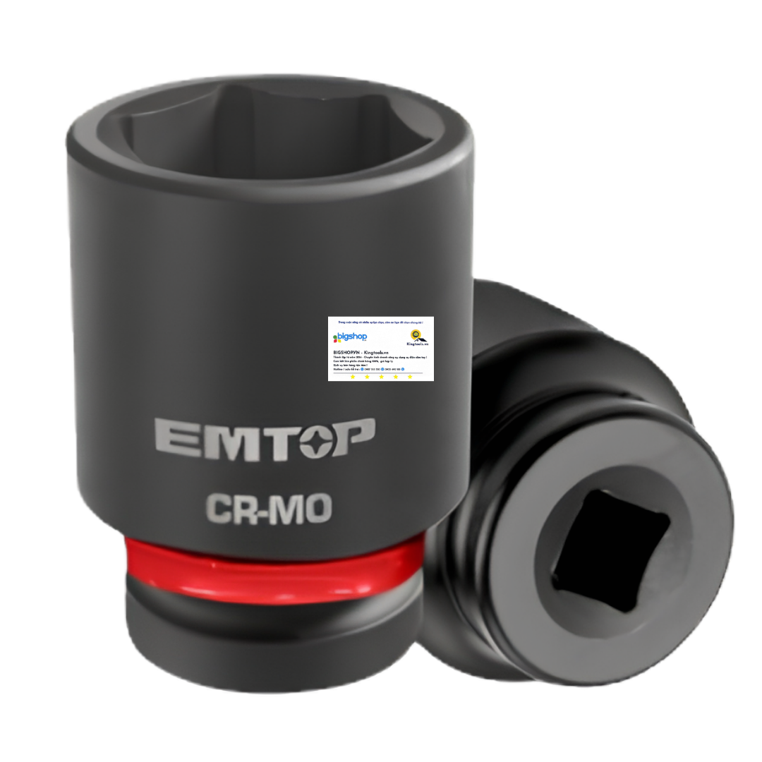 Bộ 8 đầu tuýp 3/4 inch EMTOP EMSSD34081