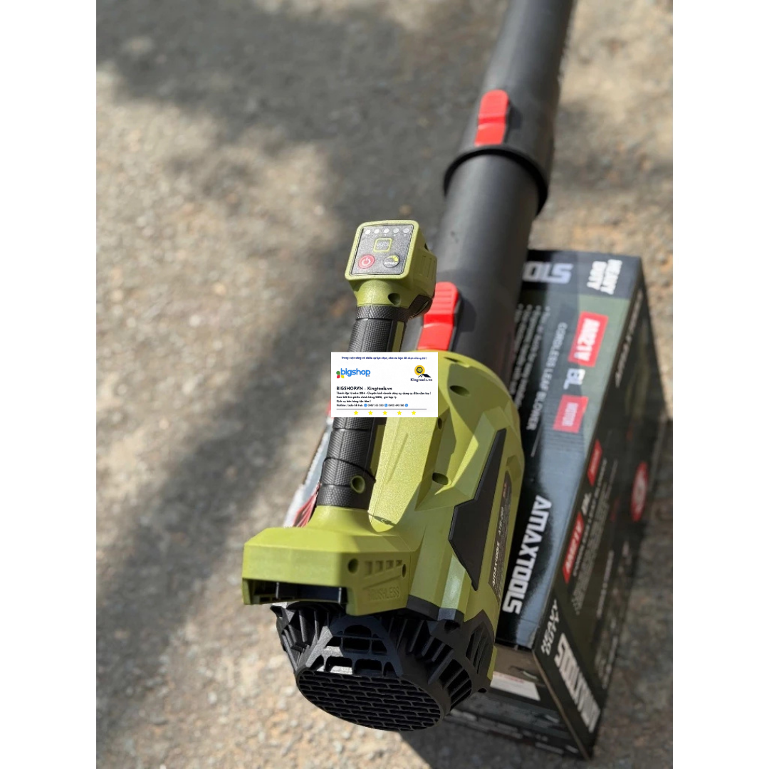 Máy thổi bụi thổi lá dùng pin 21V AMAXTOOLS ATB260-SM (Chưa bao gồm pin, sạc)