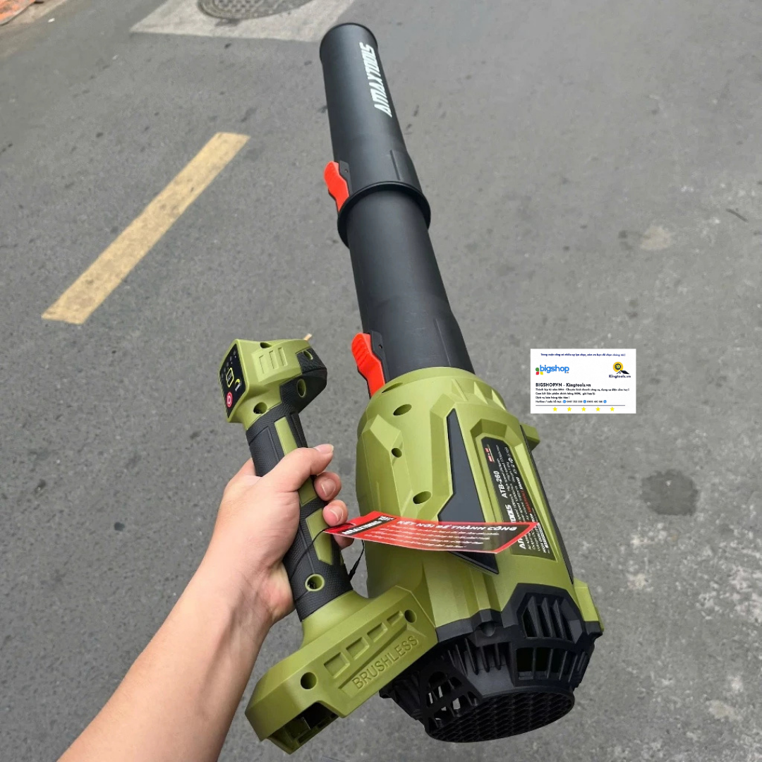 Máy thổi bụi thổi lá dùng pin 21V AMAXTOOLS ATB260-SM (Chưa bao gồm pin, sạc)