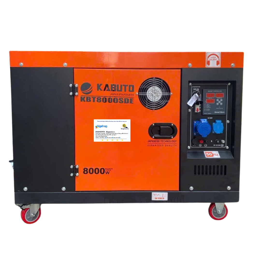 Tổ máy phát điện cách âm 8.0kW KABUTO KBT8000SDE