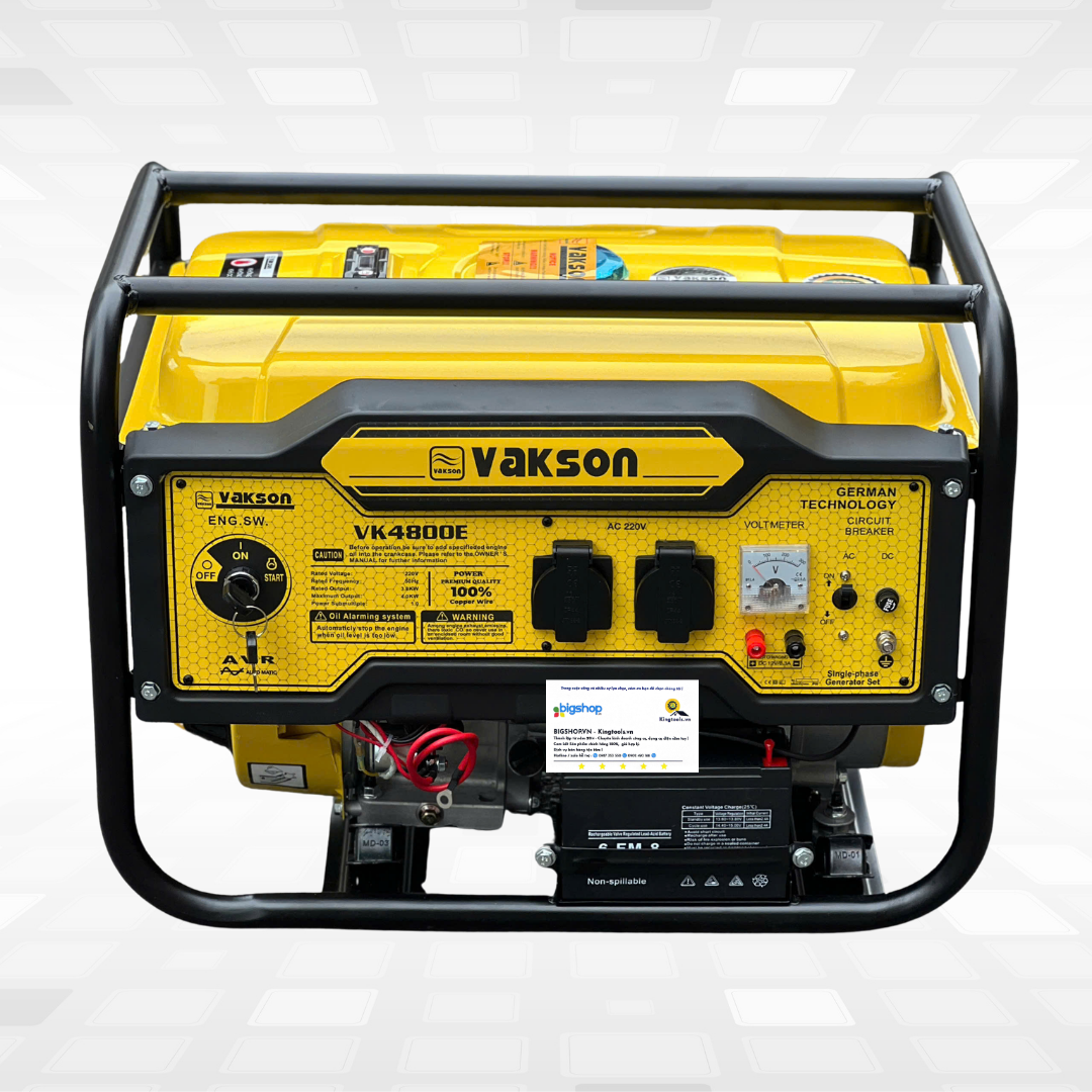 Máy phát điện gia đình VAKSON VK4800E (CS 4.0KW)