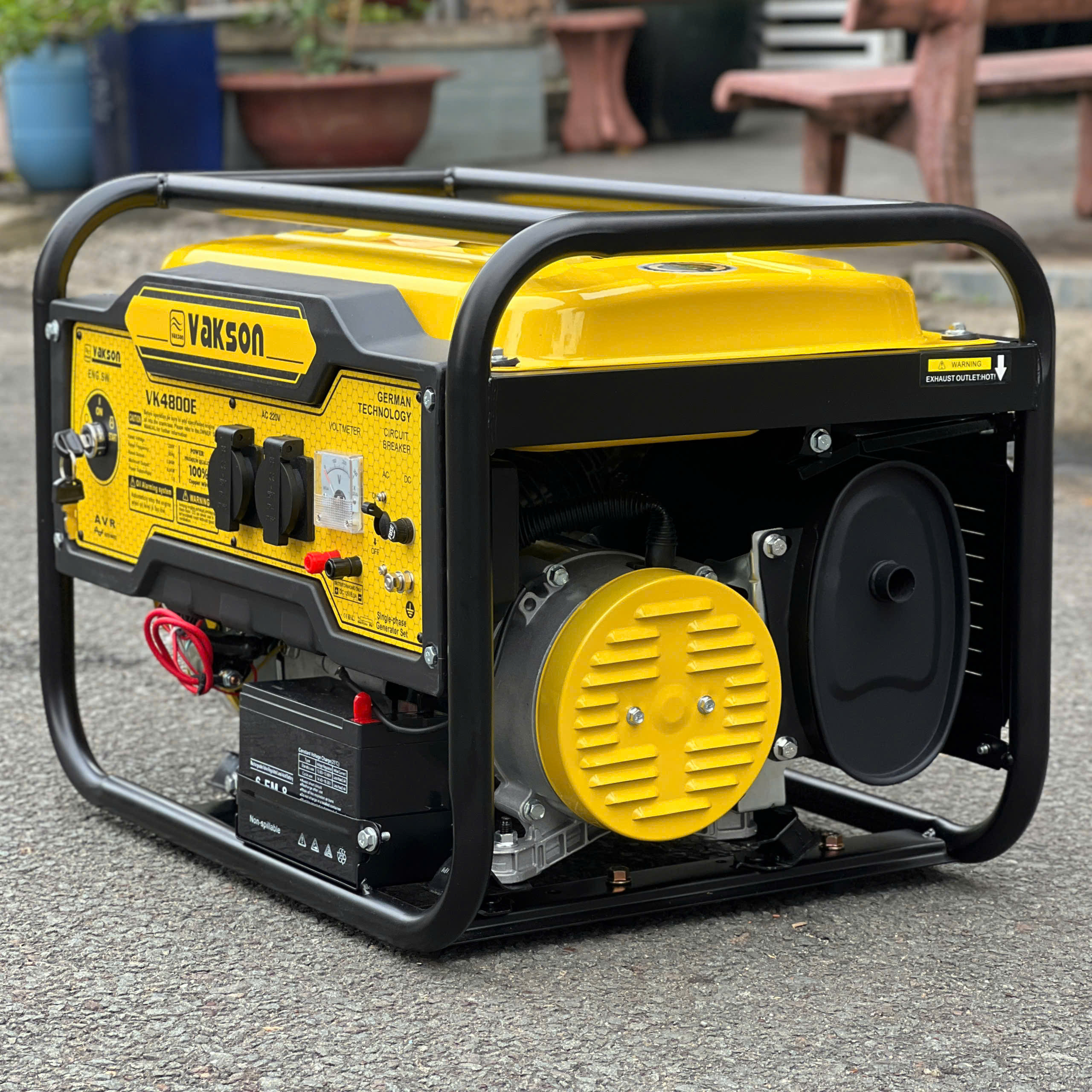 Máy phát điện gia đình VAKSON VK4800E (CS 4.0KW)