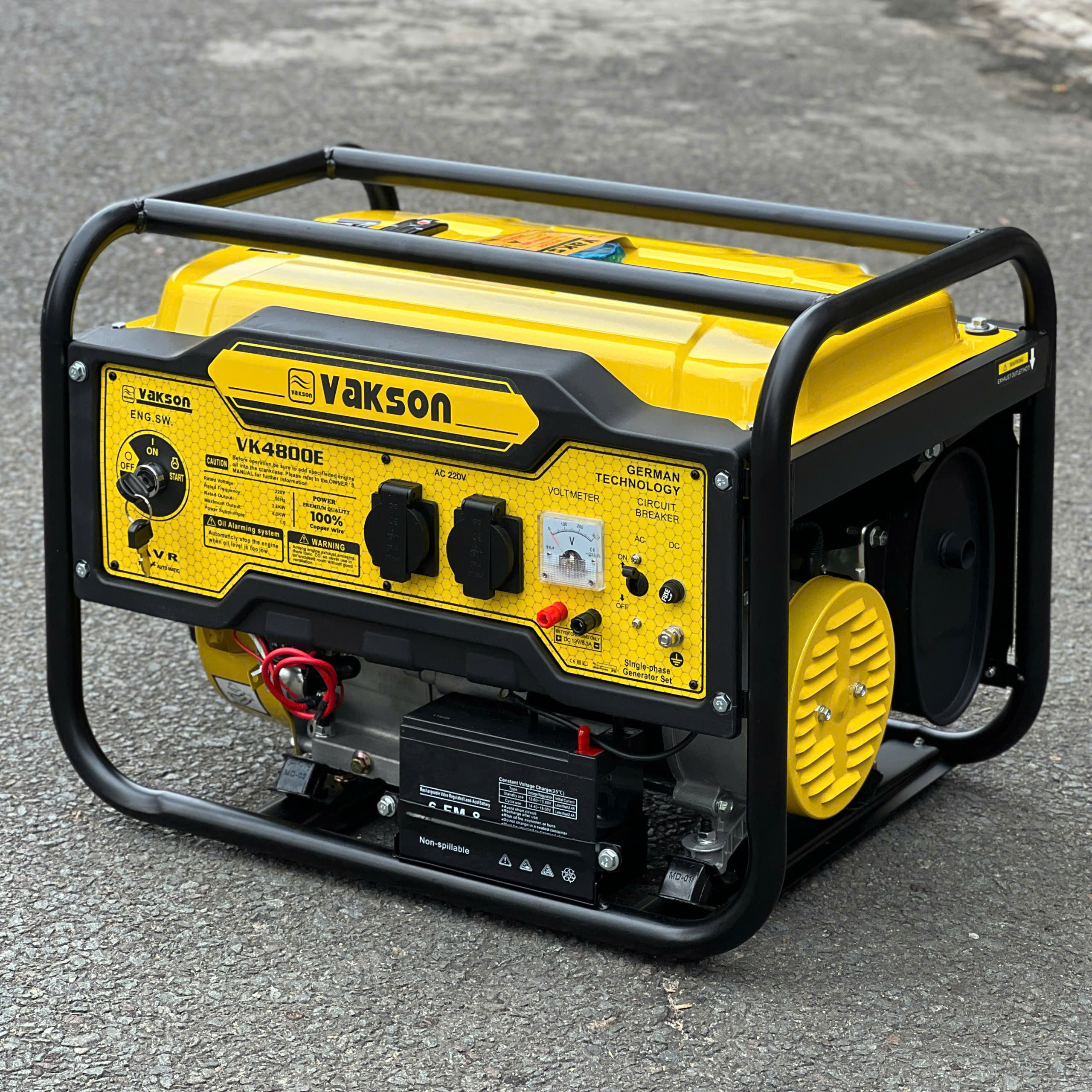 Máy phát điện gia đình VAKSON VK4800E (CS 4.0KW)