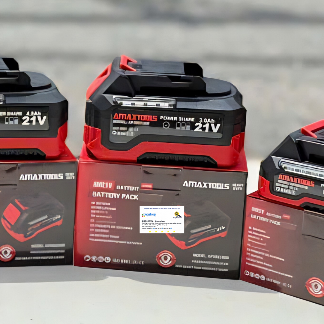 Pin Lithium AMAXTOOLS AP30021SM (21V/3.0Ah)
