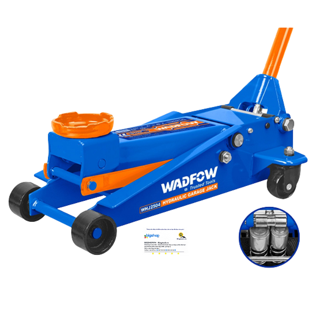 Kích đội cá sấu 3 tấn WADFOW WHJ2504 (Bơm kép)
