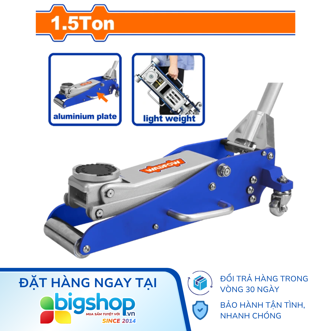 Kích thủy lực 1.5 tấn WADFOW WHJ6515