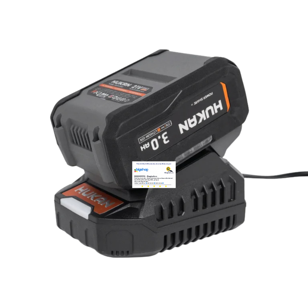 Combo pin 3.0Ah và sạc 1.5Ah HUKAN CB-FX3000 (GEN 2)