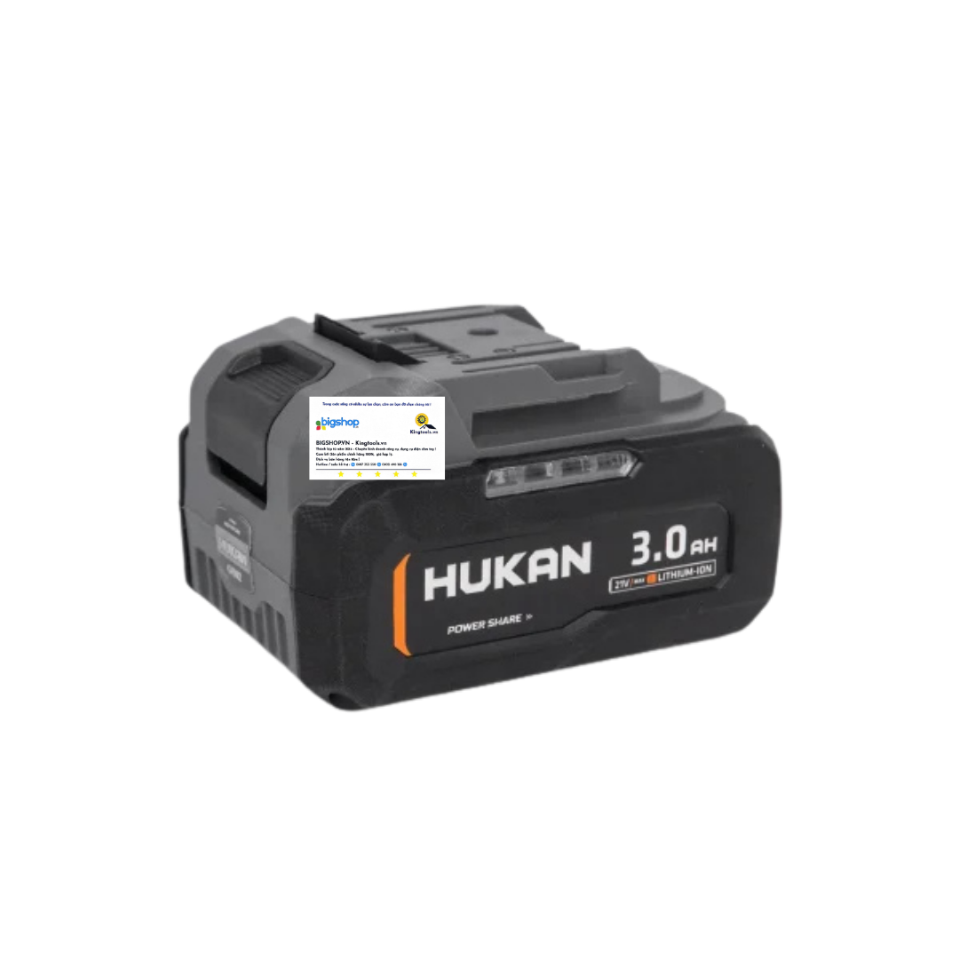 Combo pin 3.0Ah và sạc 1.5Ah HUKAN CB-FX3000 (GEN 2)