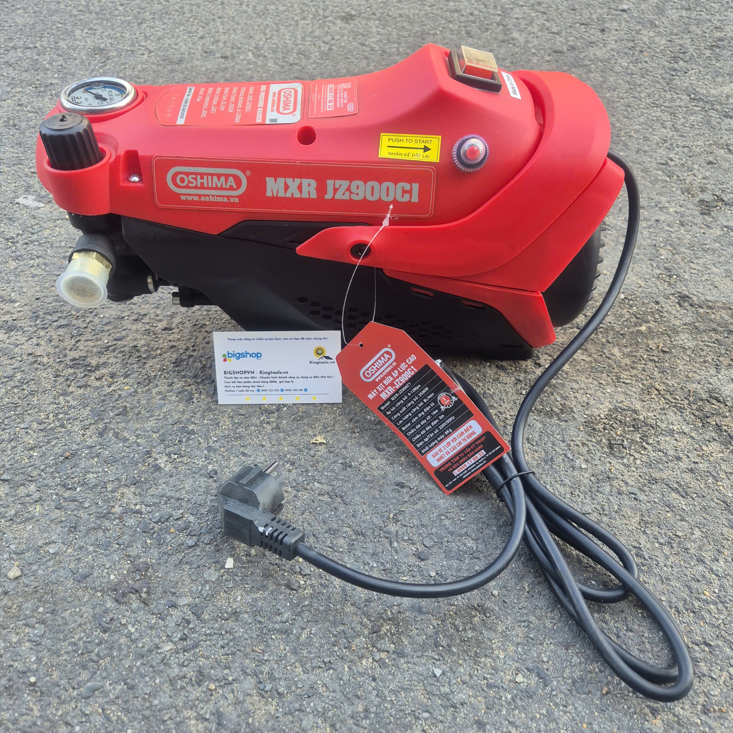 Máy xịt rửa OSHIMA MXR-JZ900C1 (CS 2500W)