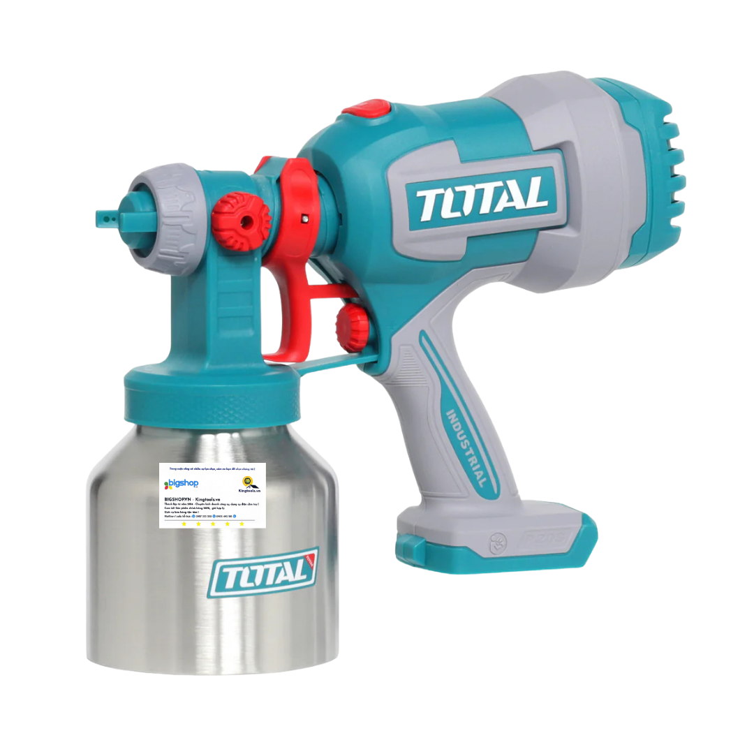 Máy phun sơn dùng pin 20V TOTAL TSGLI20041 (Chưa bao gồm pin, sạc)