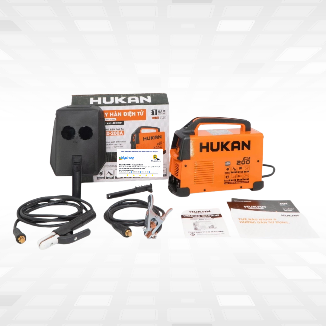 Máy hàn điện tử HUKAN ARC-200 IGBT (GEN 1 PRO)