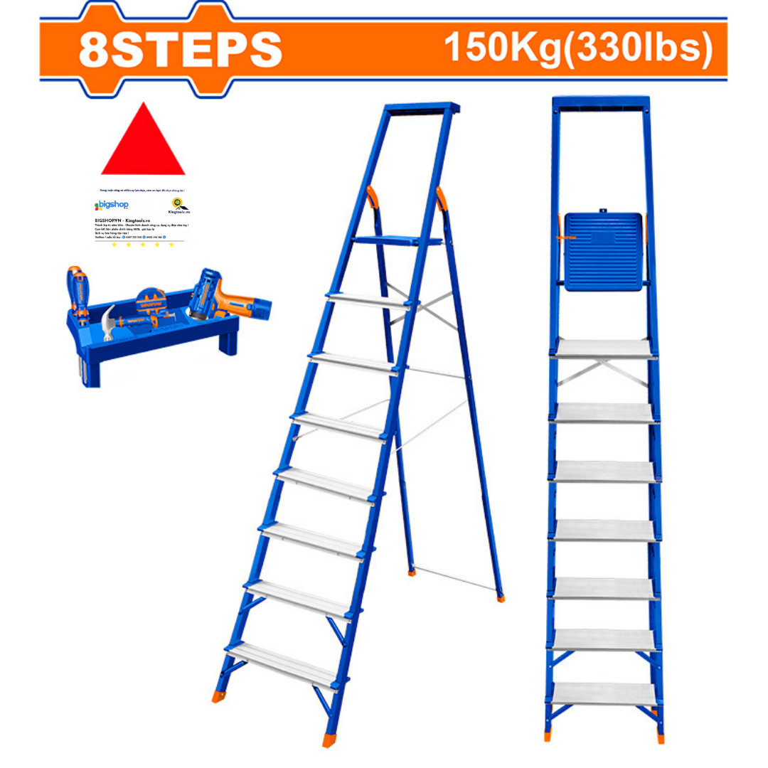 Thang nhôm gia đình 8 bậc WADFOW WLD1H08