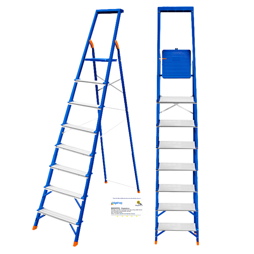 Thang nhôm gia đình 8 bậc WADFOW WLD1H08