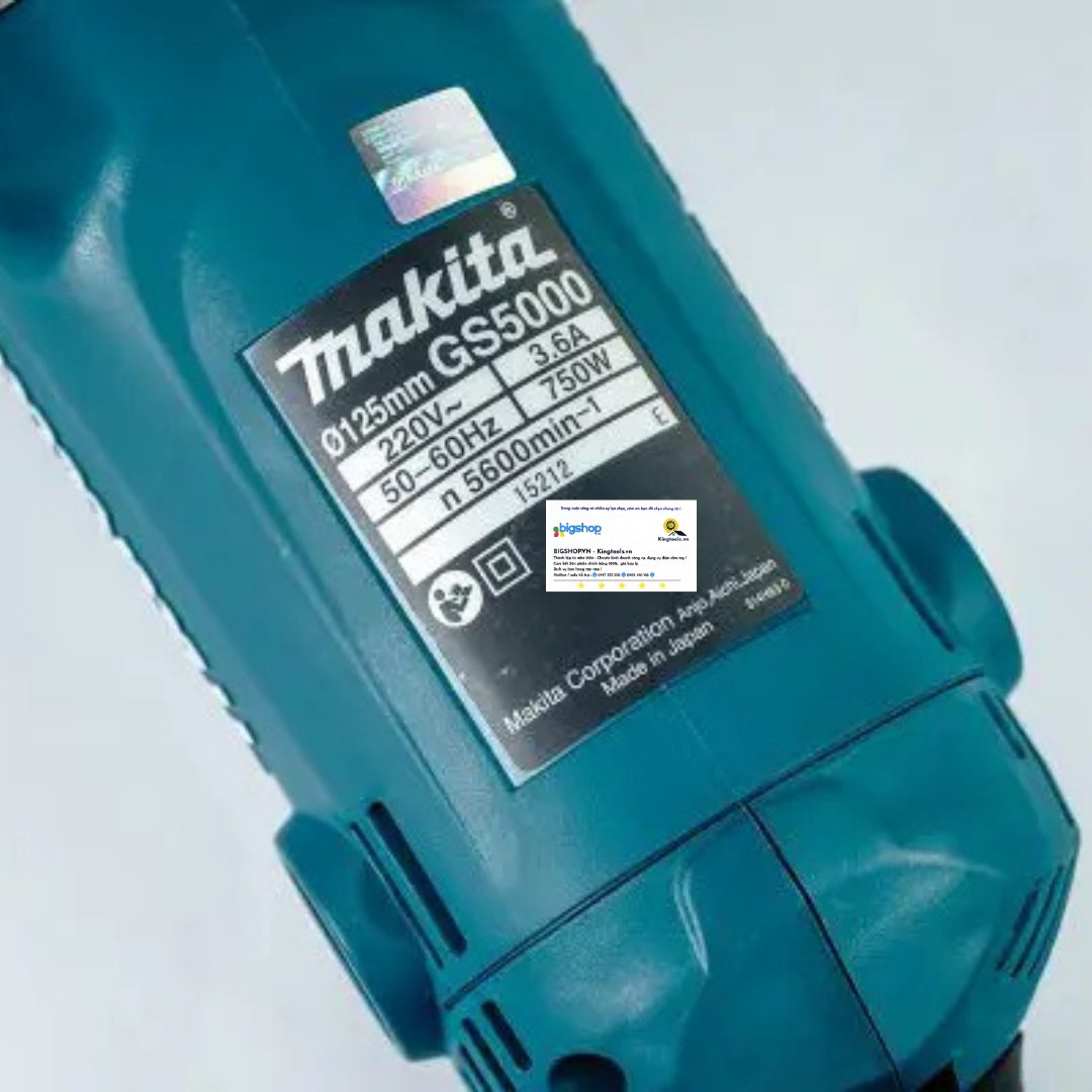 Máy mài thẳng MAKITA GS5000 (Đĩa 125mm)