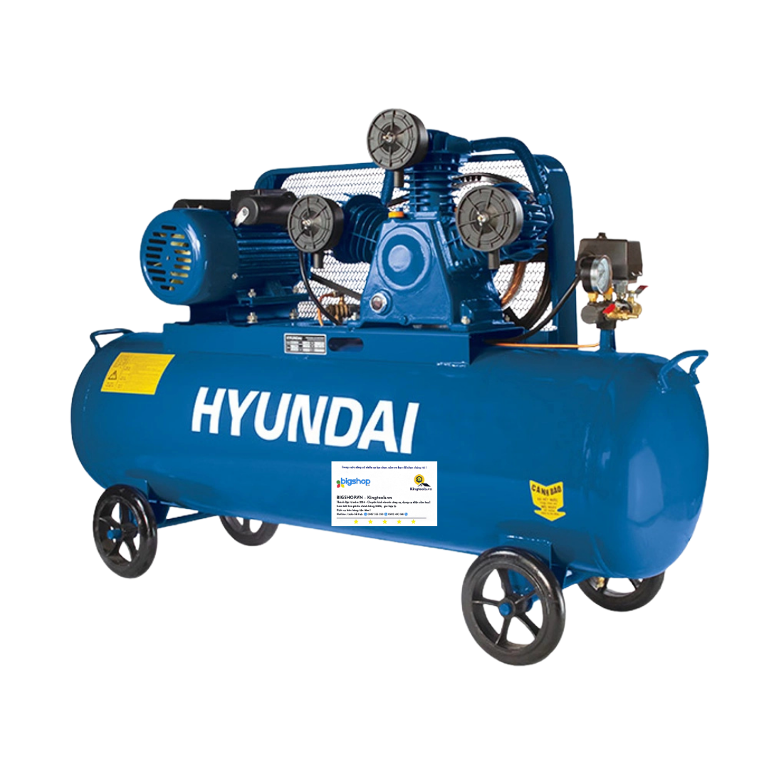 Máy nén khí công nghiệp HYUNDAI HD20-120 (3HP, Bình 120L)