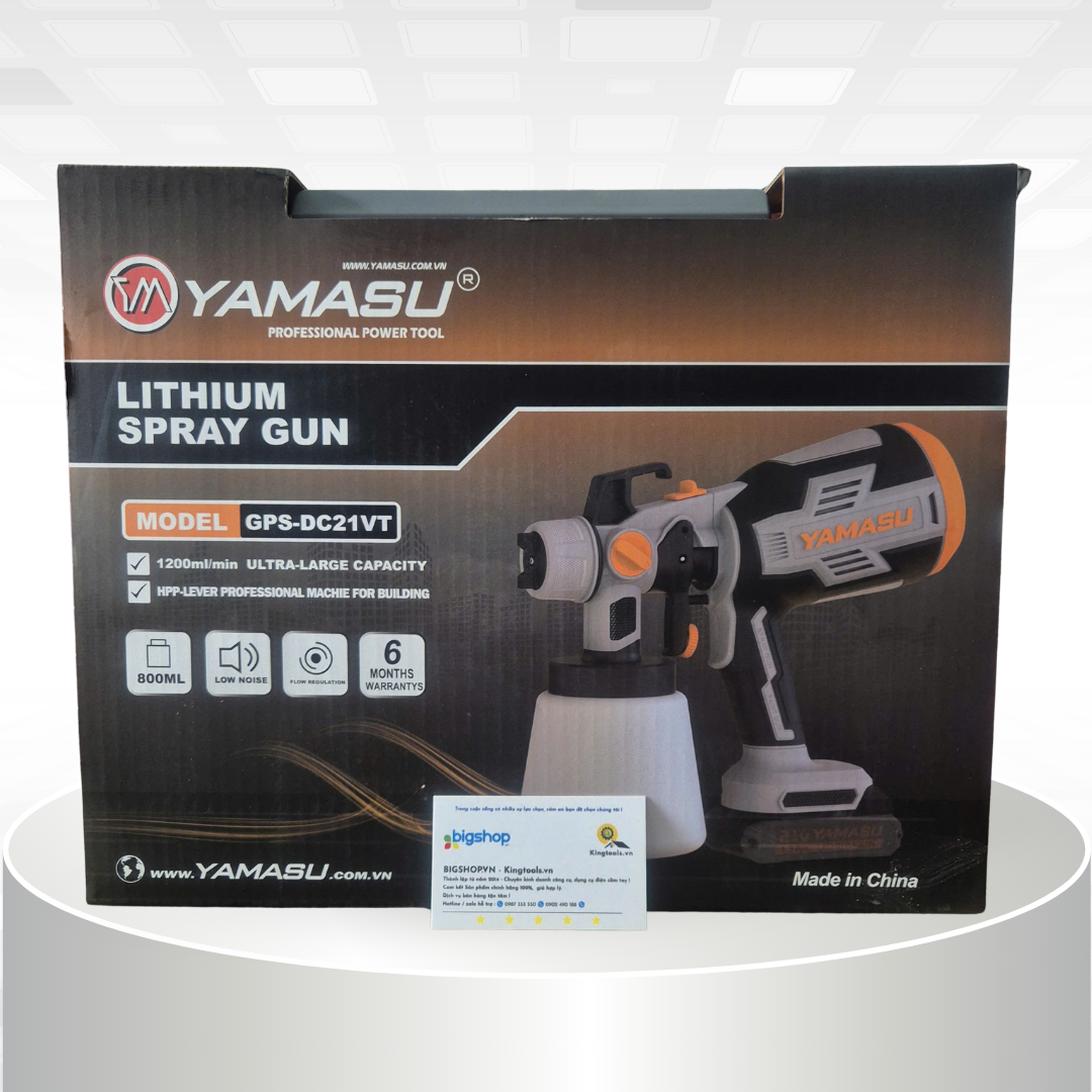 Máy phun sơn dùng pin YAMASU GPS-DC21VT (Thân máy)