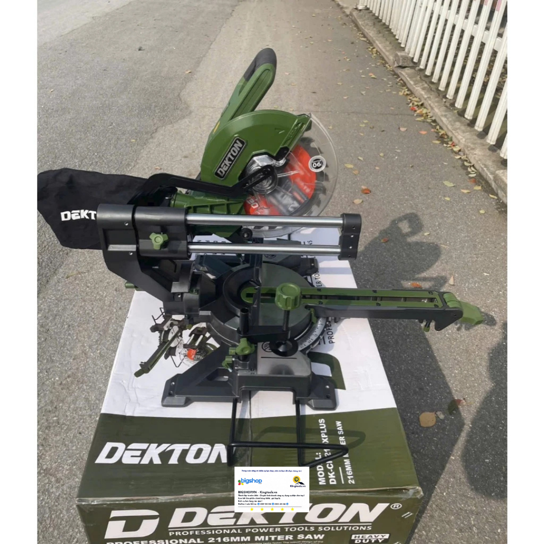 Máy cắt nhôm trượt 210mm DEKTON DK-CN210XPLUS (CS 1700W)
