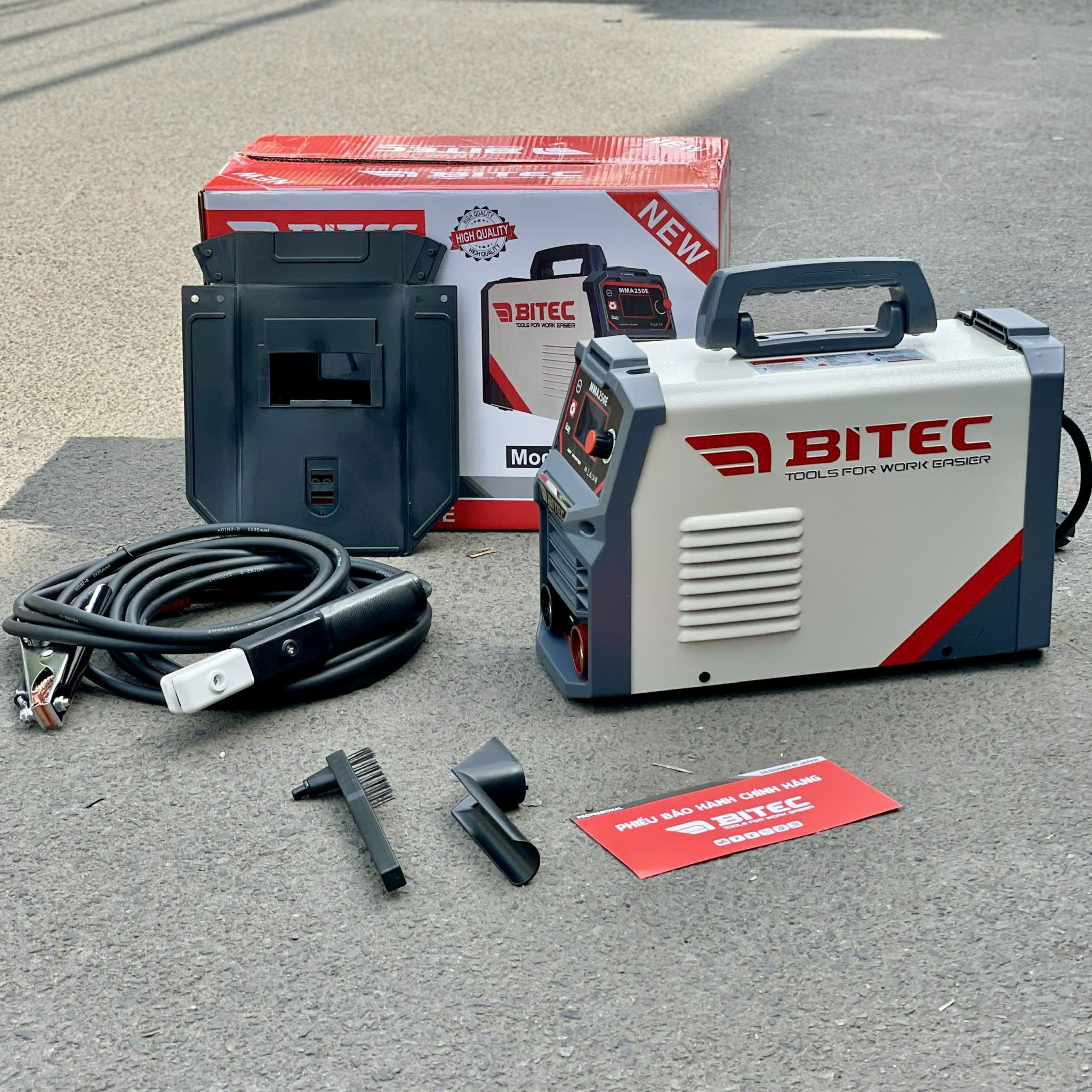 Máy hàn que BITEC MMA250E, que 2.5 ly