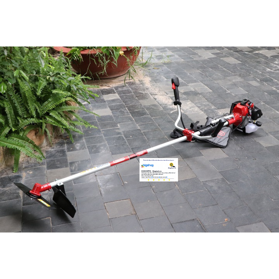 Máy cắt cỏ dùng xăng 2 thì OSHIMA 330 (Bạc cần chết, 0.9kW)