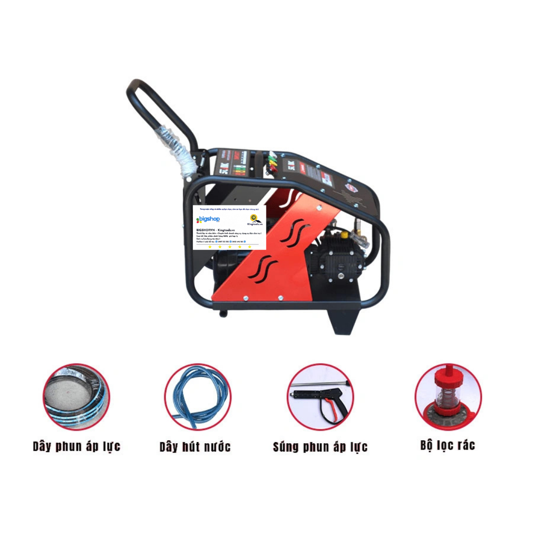 Máy xịt rửa cao áp công nghiệp STANIC SNP2477 (CS 2477W)