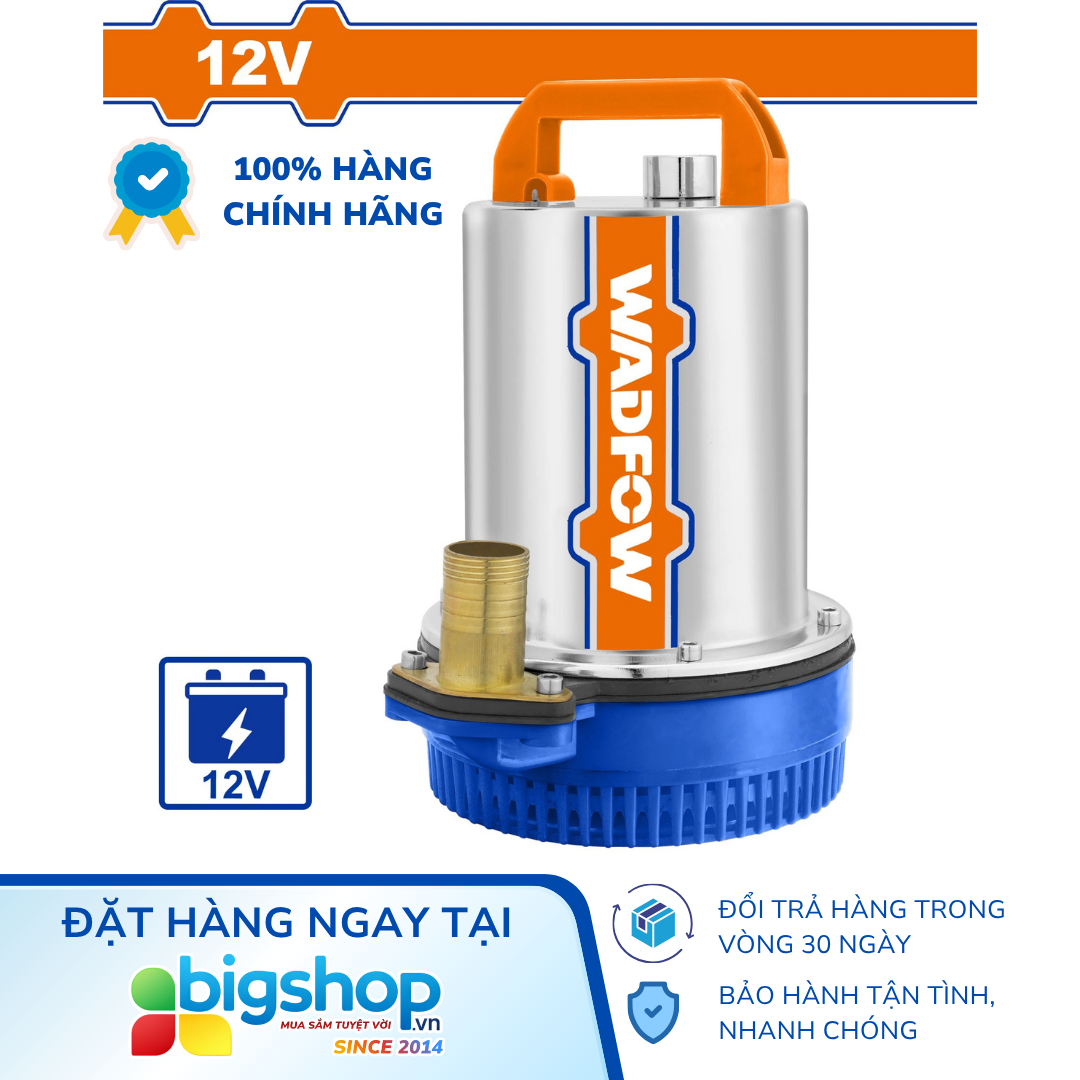 Máy bơm chìm nước sạch 170W WADFOW WWPQDC12 (12V/0.2HP)