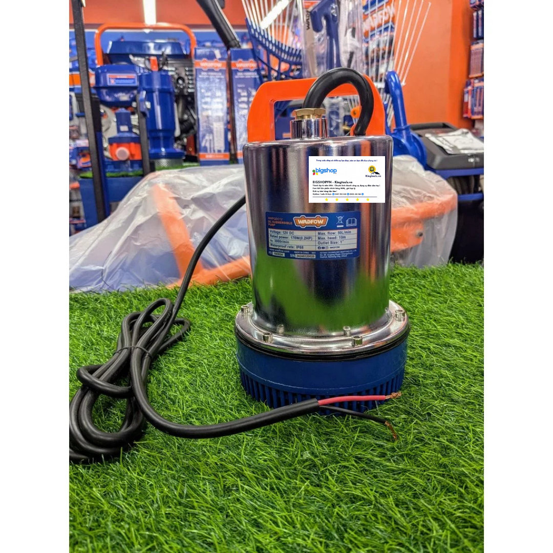 Máy bơm chìm nước sạch 170W WADFOW WWPQDC12 (12V/0.2HP)