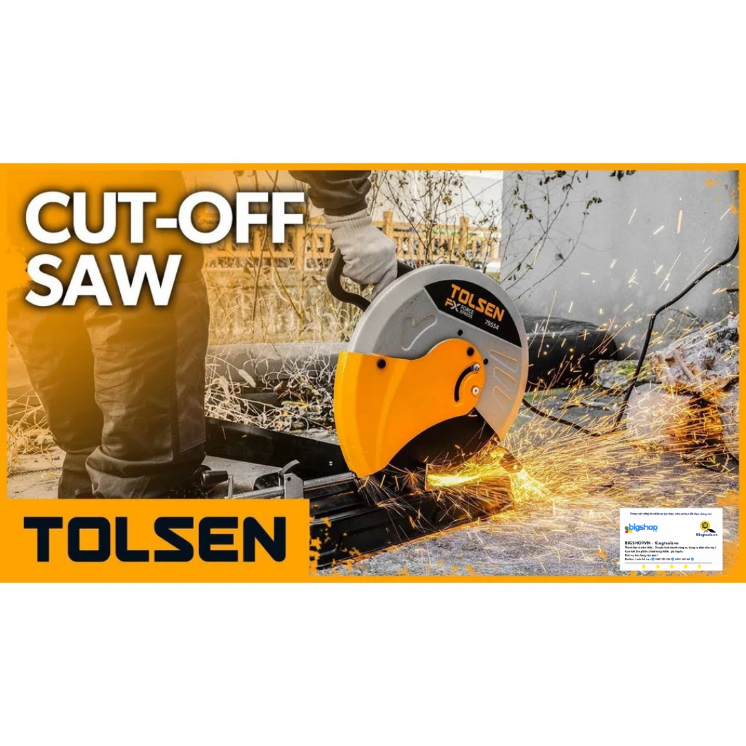 Máy cắt sắt 355mm TOLSEN 79554 (Công suất 2400W)