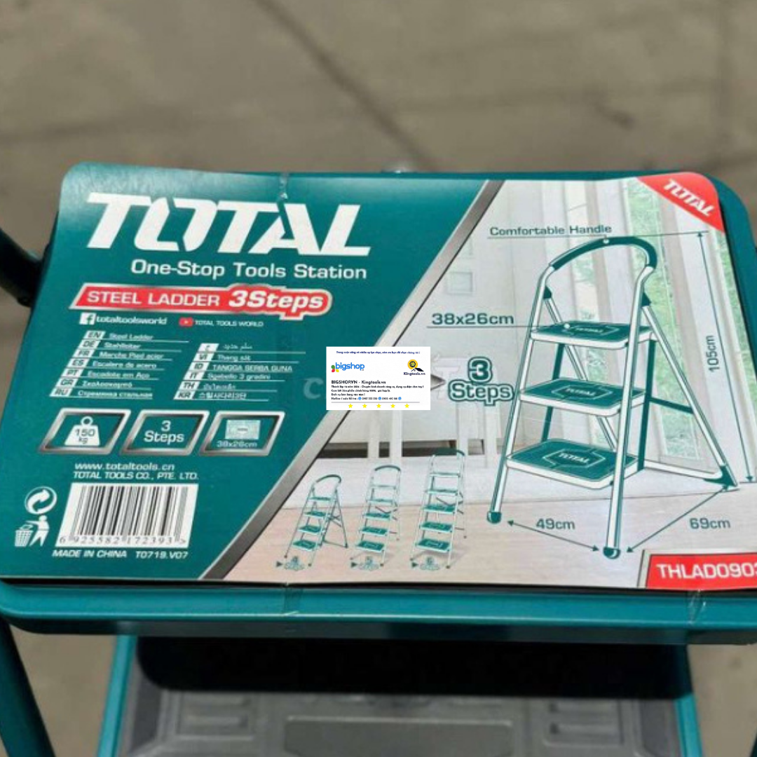 Thang xếp 3 bậc đa năng TOTAL THLAD09031