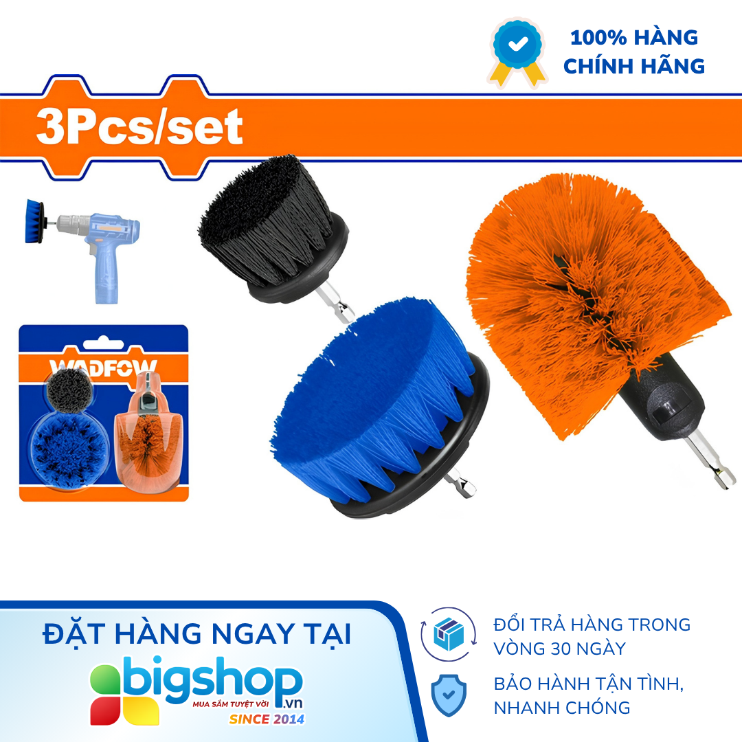 Bộ 3 bàn chải kết hợp WADFOW WND5401