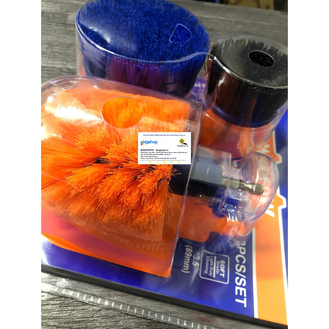 Bộ 3 bàn chải kết hợp WADFOW WND5401