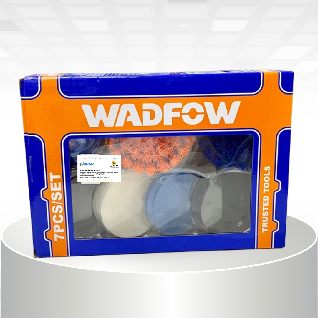 Bộ 7 bàn chải cọ rửa làm sạch WADFOW WND5402