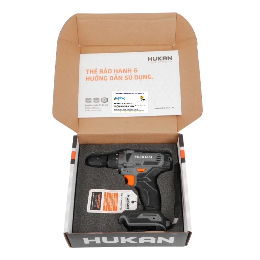Máy khoan pin HUKAN G1-KCT35 (GEN 1) - Thân máy