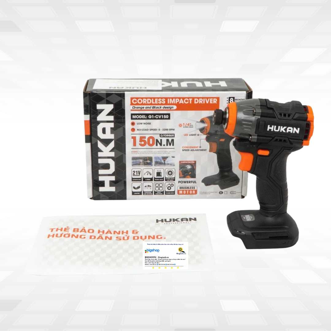 Máy chuyên vít dùng pin HUKAN G1-CV150 (GEN 1) - Thân máy
