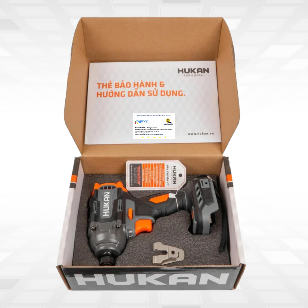 Máy chuyên vít dùng pin HUKAN G1-S300FB (GEN 1) - Thân máy