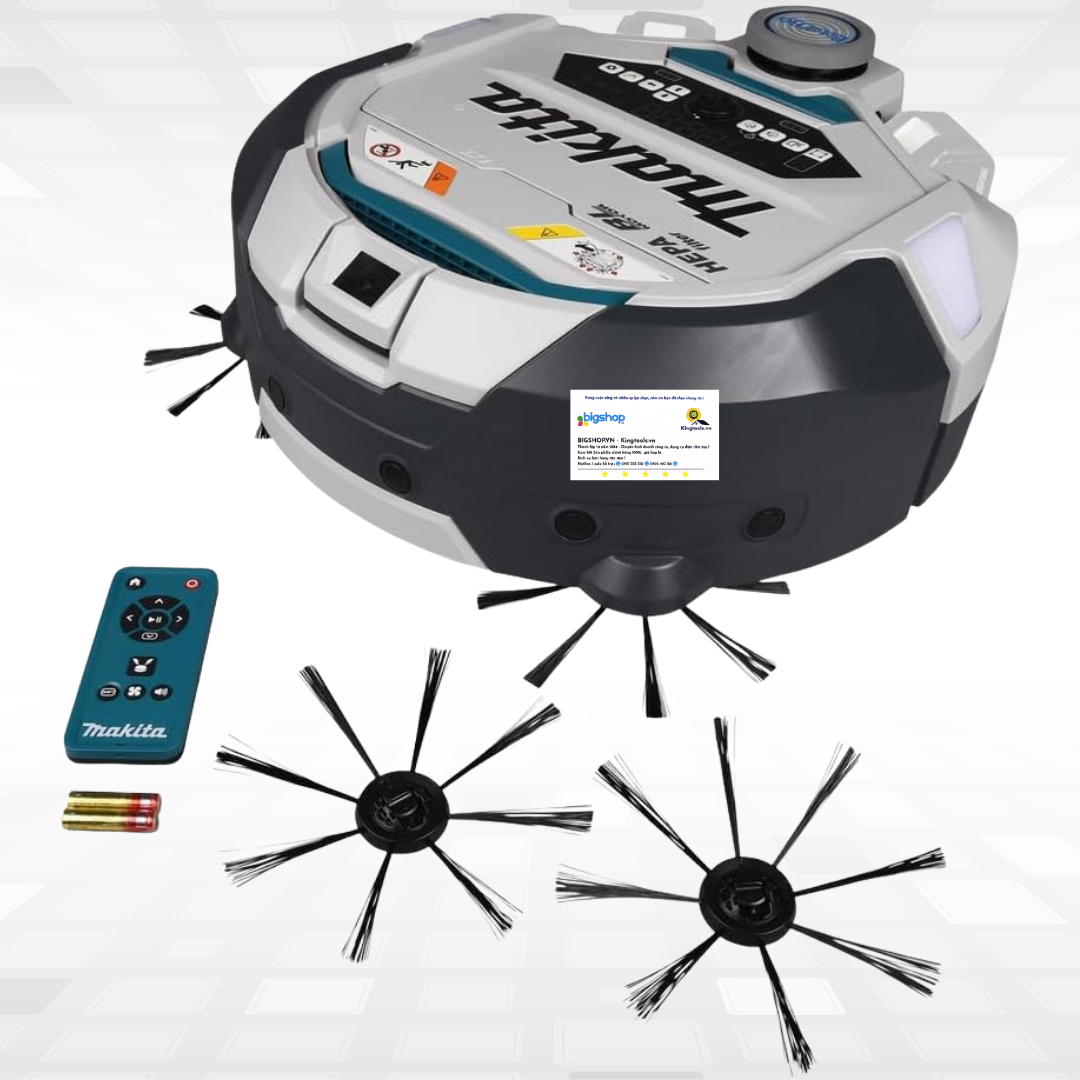 Máy hút bụi Robot dùng pin BL 18V MAKITA DRC300Z - Thân máy