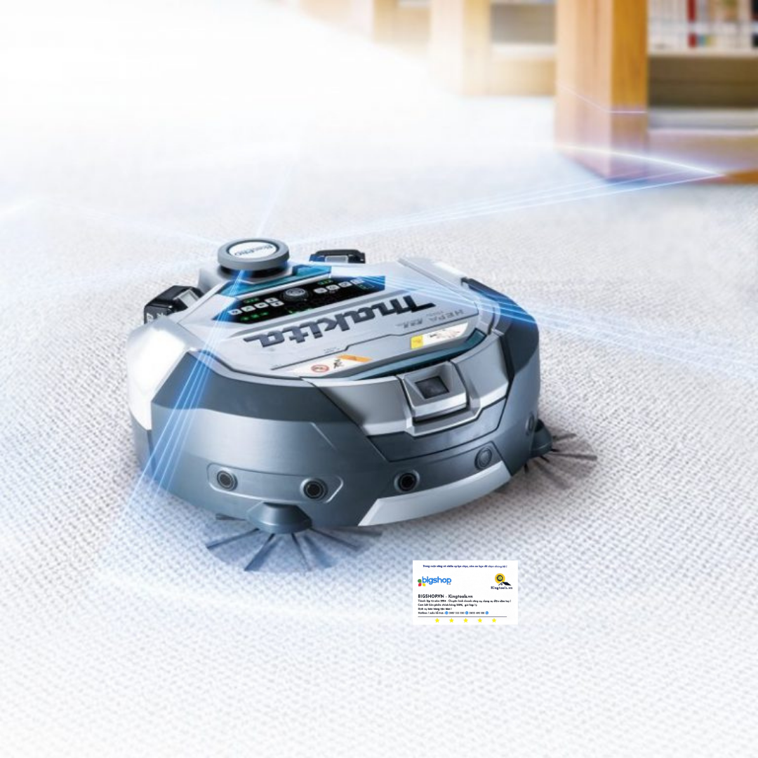 Máy hút bụi Robot dùng pin BL 18V MAKITA DRC300Z - Thân máy