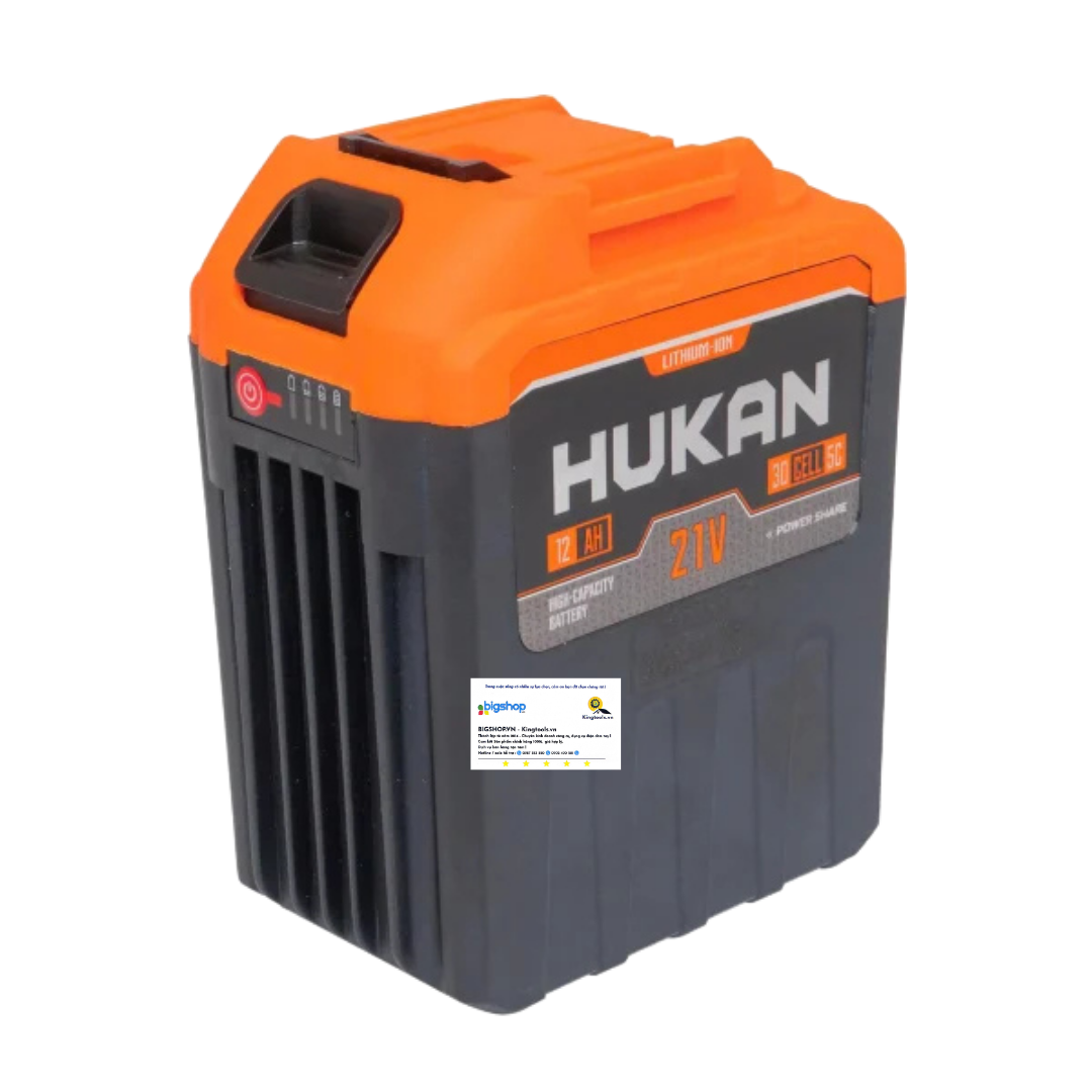 Combo pin 12Ah và sạc 2.2Ah HUKAN G1-P1205 (GEN 1)