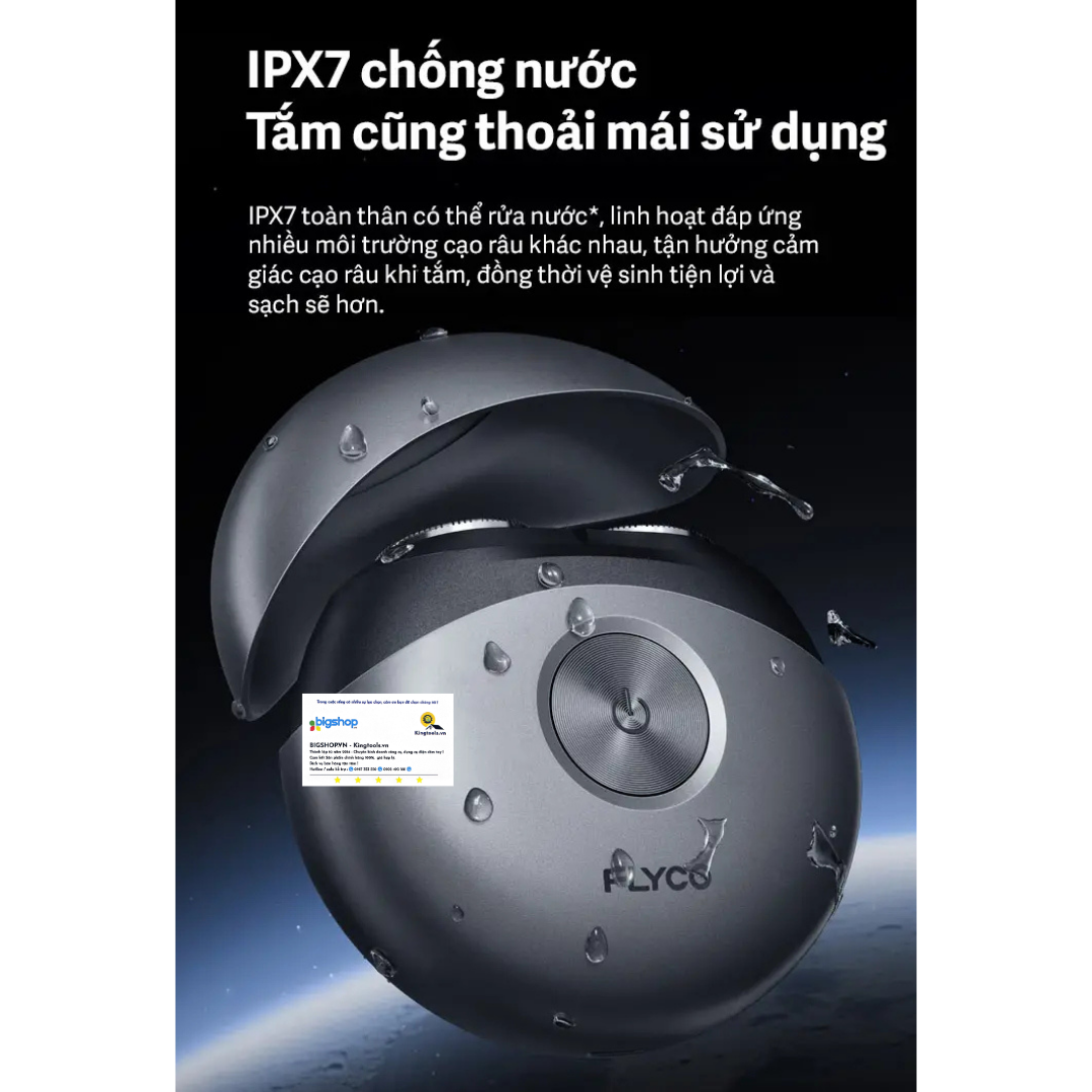 Máy cạo râu điện xoay FLYCO FS891