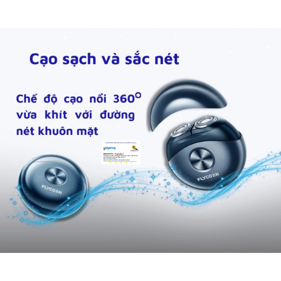 Máy cạo râu điện xoay FLYCO FS891