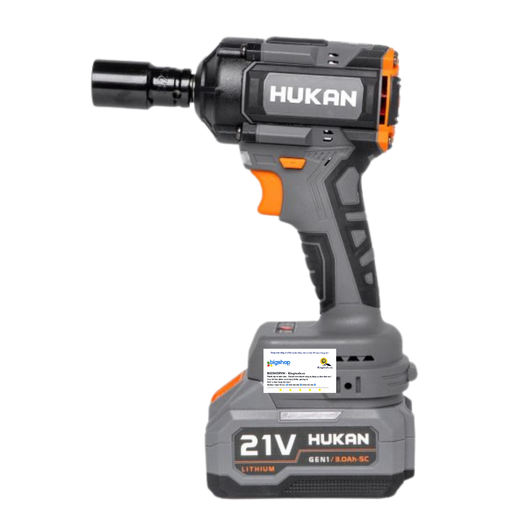 Máy siết bulong 2 trong 1 HUKAN G1-X4 (GEN 1) - 2 pin 3.0Ah và 1 sạc