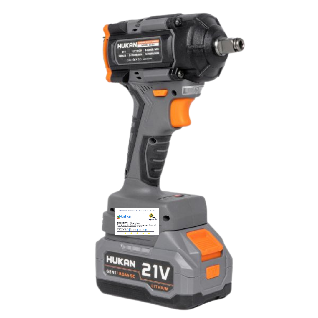 Máy siết bulong 2 trong 1 HUKAN G1-X4 (GEN 1) - 2 pin 3.0Ah và 1 sạc