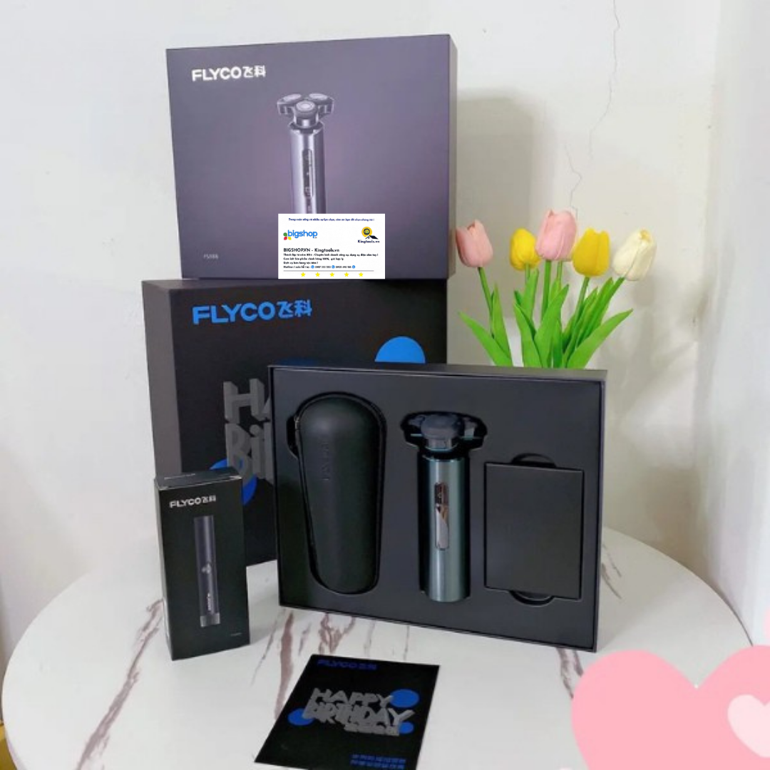 Máy cạo râu điện xoay FLYCO FS988