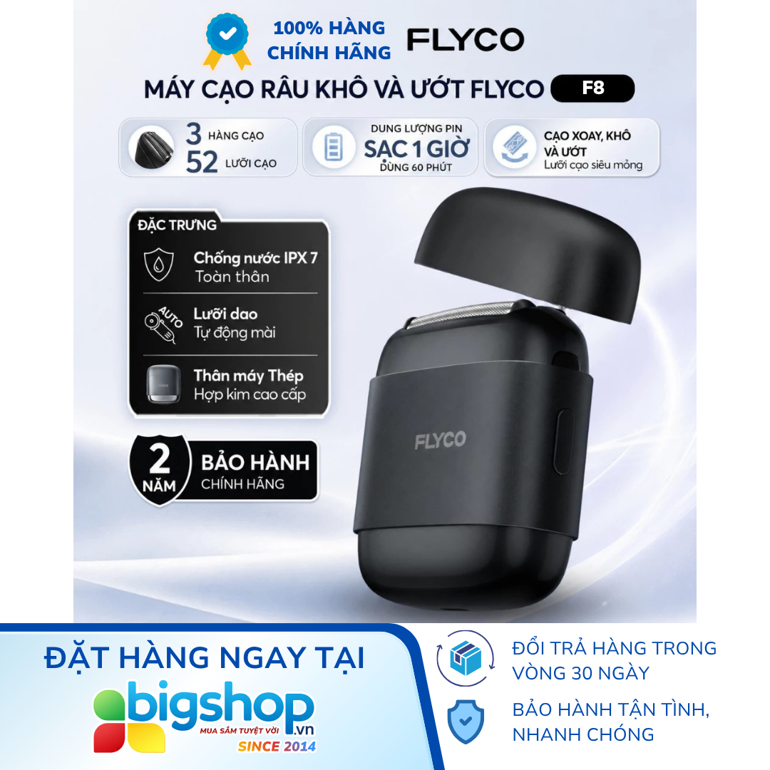 Máy cạo râu điện tuyến tính FLYCO F8