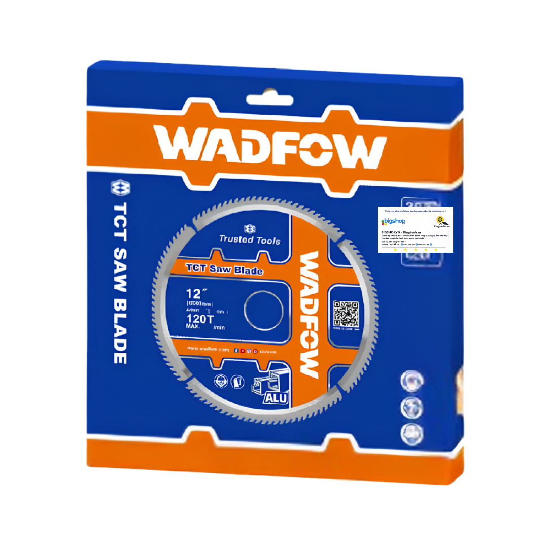 Lưỡi cưa nhôm TCT 305mm - 120T WADFOW WTC2K06