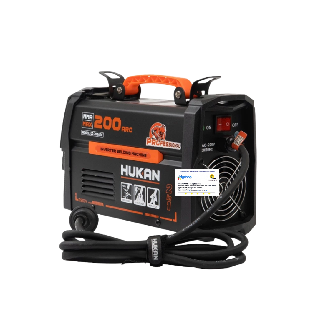Máy hàn điện tử HUKAN G2-200ARC (GEN 2)