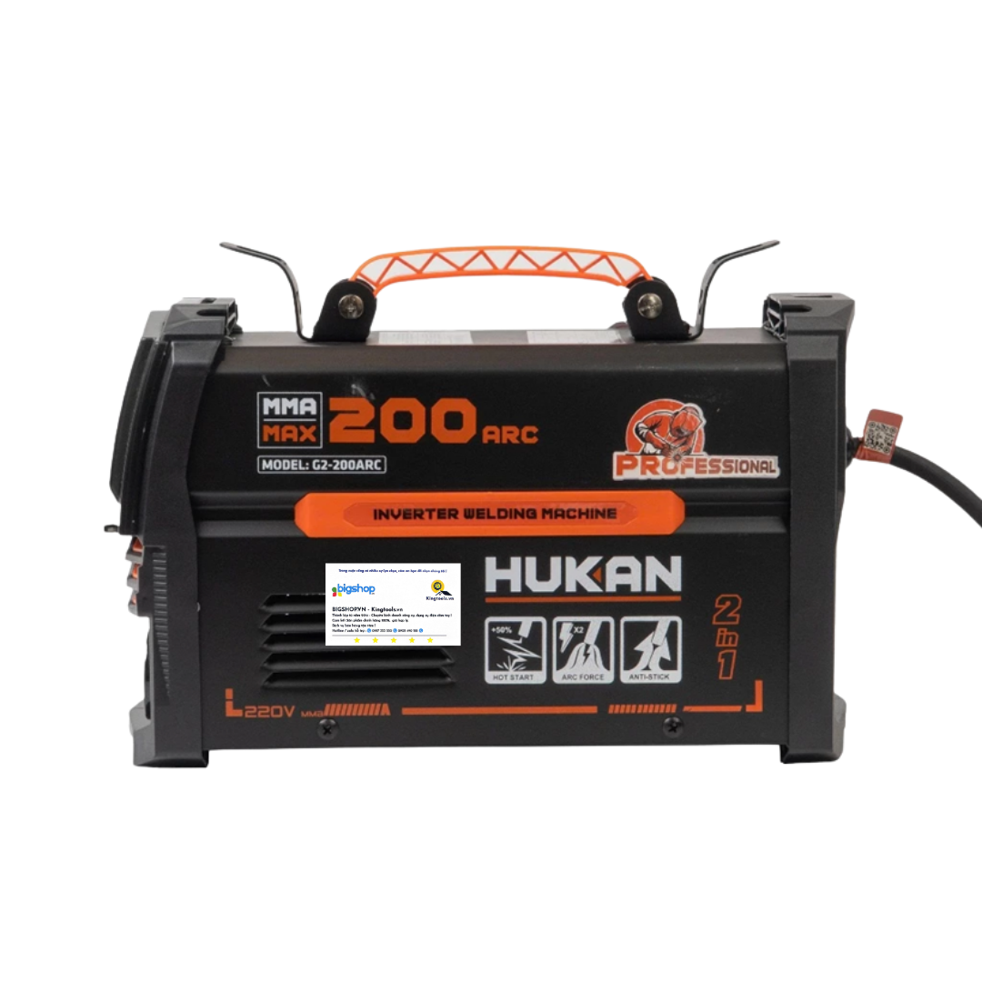 Máy hàn điện tử HUKAN G2-200ARC (GEN 2)
