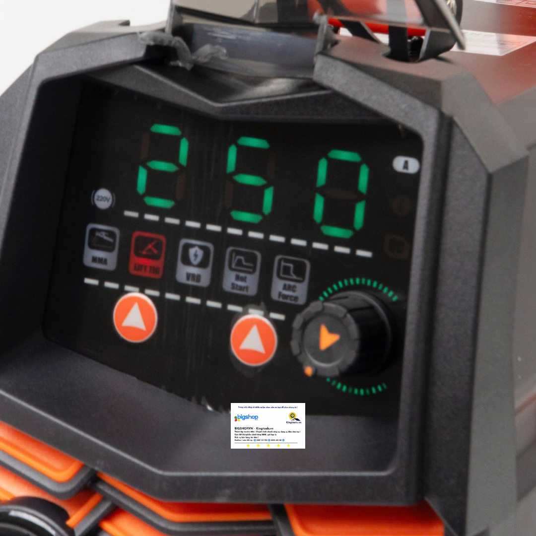 Máy hàn điện tử HUKAN G2-250ARC (GEN 2) - Công suất 10.8kW