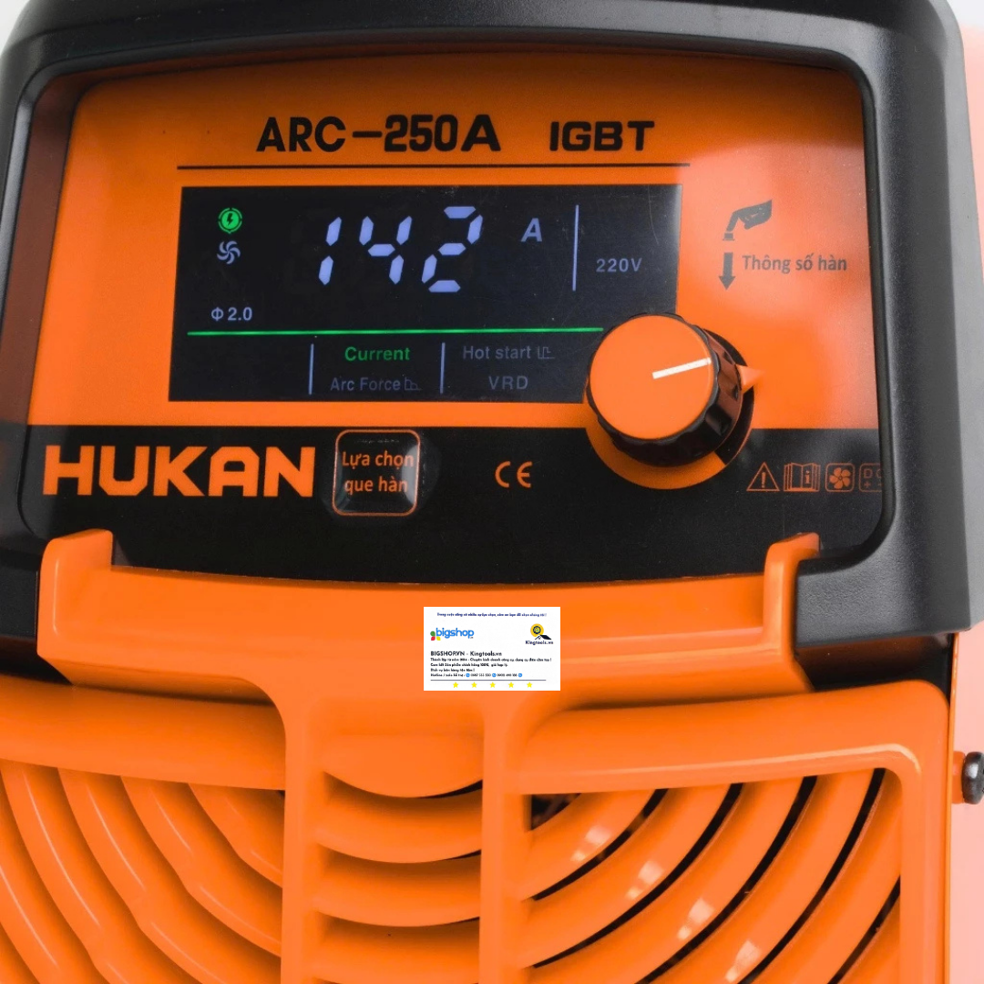 Máy hàn điện tử HUKAN ARC-250 IGBT (GEN 1 PRO)